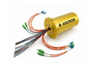 Fiber Optic+Electric Slip Ring — 2 Channel
