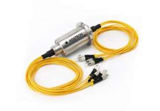 Fiber Optic Rotary Joint Slip Ring — 4 Channel