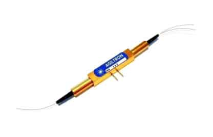 High Speed 1x6 Fiber Optical Switch: 100ns, 18dB On/Off